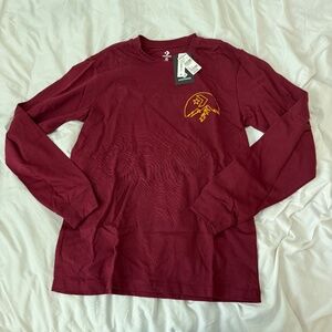 converse long sleeve top  size small   NWT  details: - standard fit  - graphic o